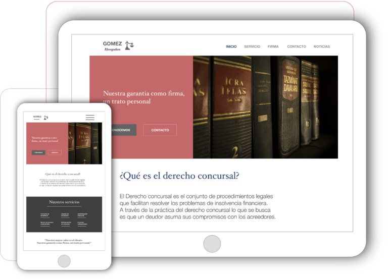 diseño web para abogados